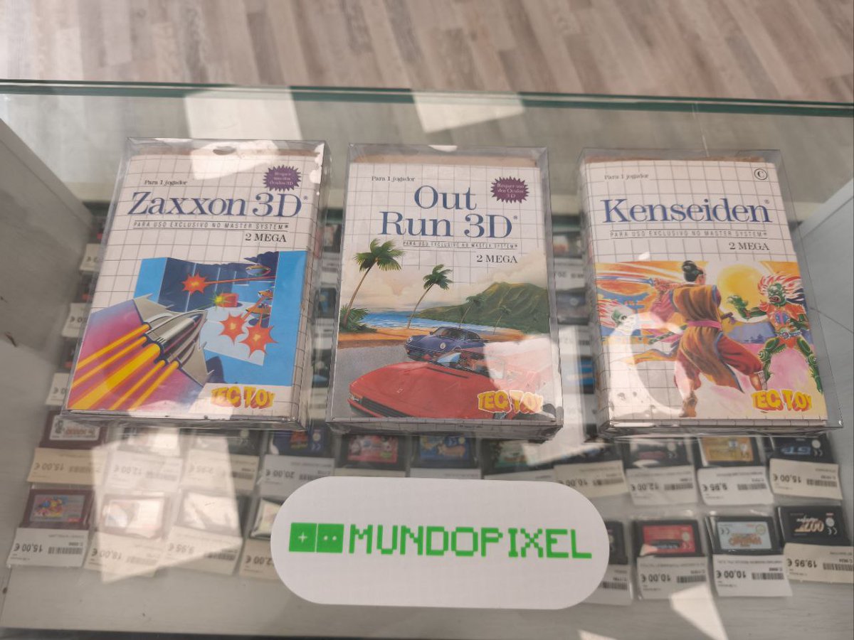 pixel_mundo's tweet image. Acabamos de recibir un lote muy interesante de #mastersystem #tectoy #mastersystem2 #sega #8bits #mundopixel