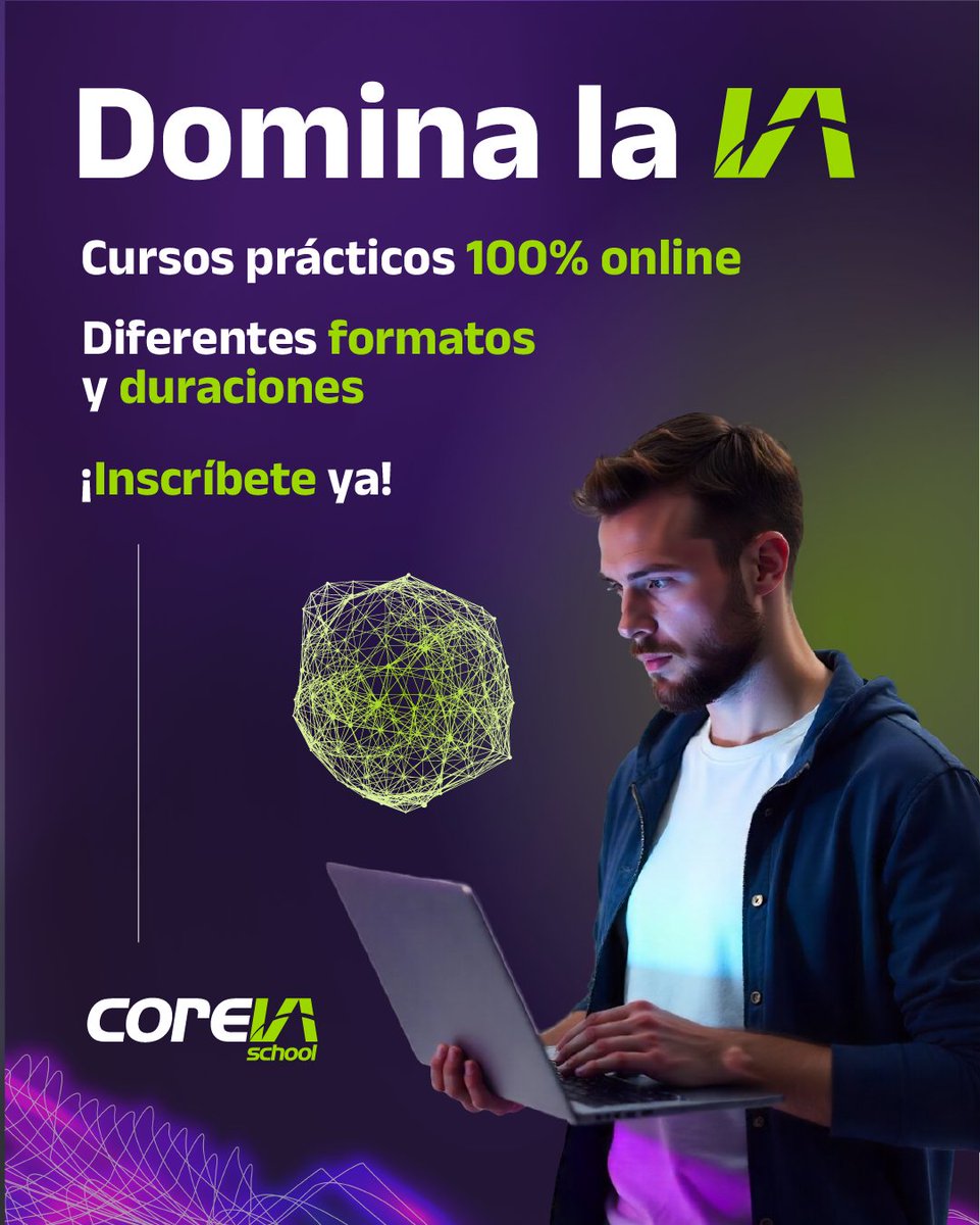 CoreNetworksSL's tweet image. ¡La #IA no se aprende de oídas! 🙉
✔️Accede al sector: conoce las bases y asienta fundamentos.
➕Amplía conocimientos: profundiza en herramientas clave.
🔝Logra la maestría: conviértete en un profesional que domina la IA.
¡Da el paso en #CoreIASchool! 🦾
coreiaschool.com