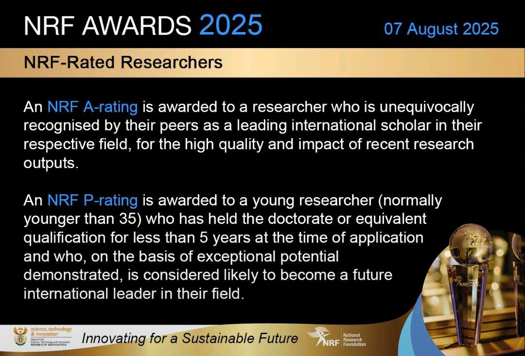 UnescoICB's tweet photo. International Centre for Biotechnology warmly congratulates our Executive Director, Prof. U. Linus Opara, on receiving the prestigious National Research Foundation of South Africa Award(A-rating)for his outstanding research contributions in post-harvest technology &amp; food security https://t.co/pF7pDKh3fA