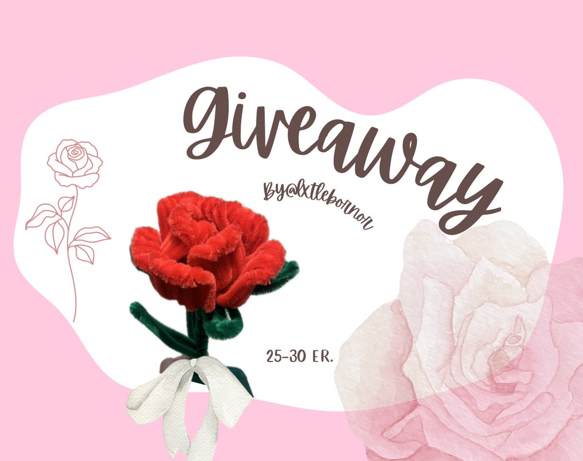 pls kindly rt🐰🌹

ดอกกุหลาบลวดกำมะหยี่ 25-30ea.
กอว.เล็กๆน้อยๆจากบันนี่🎀
🗓️: 18/10
🕖: 15.00
📍: IMPACT CHALLENGES 

(มารับกันได้นะคะเค้าทำเอง แอนเมดสุดๆ🥹)

#2025_ZEROBASEONE_WORLDTOUR_HEREANDNOW_IN_BANGKOK
#zerobaseoneinbkk