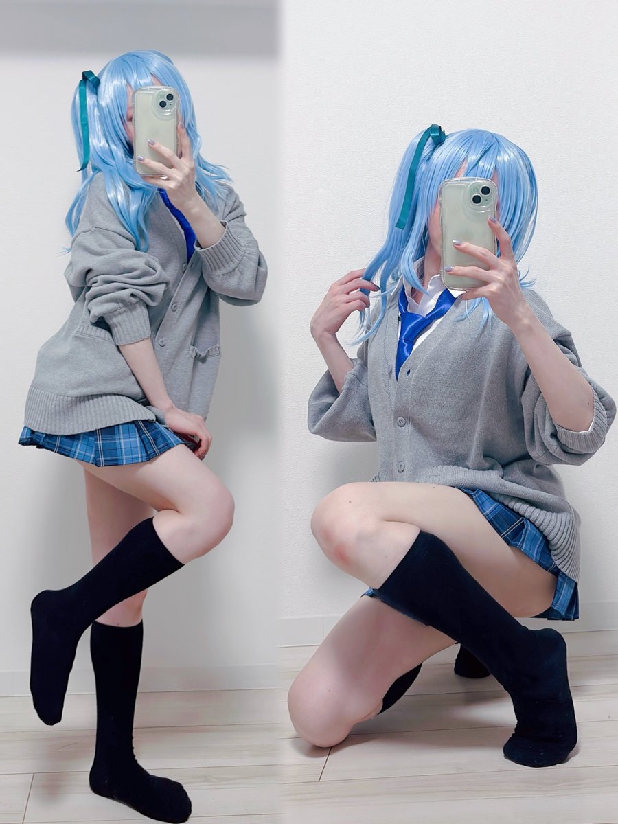 しらけん制服すいちゃん！等身大☄️