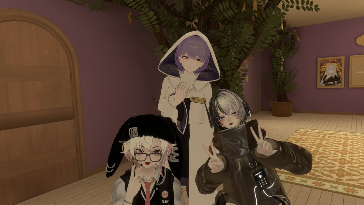 #VRC_GoT 
昨日は第二回プレオープンに来てくれてありがとうございました
変わったお悩み相談だったり、逆にアドバイスをもらったりと前回とはまた違ったひと時でした
私も楽しかったですけど、やはり楽しかったと言ってもらえるのはとても嬉しいですね

次回も楽しみにしながらお待ちしてます
