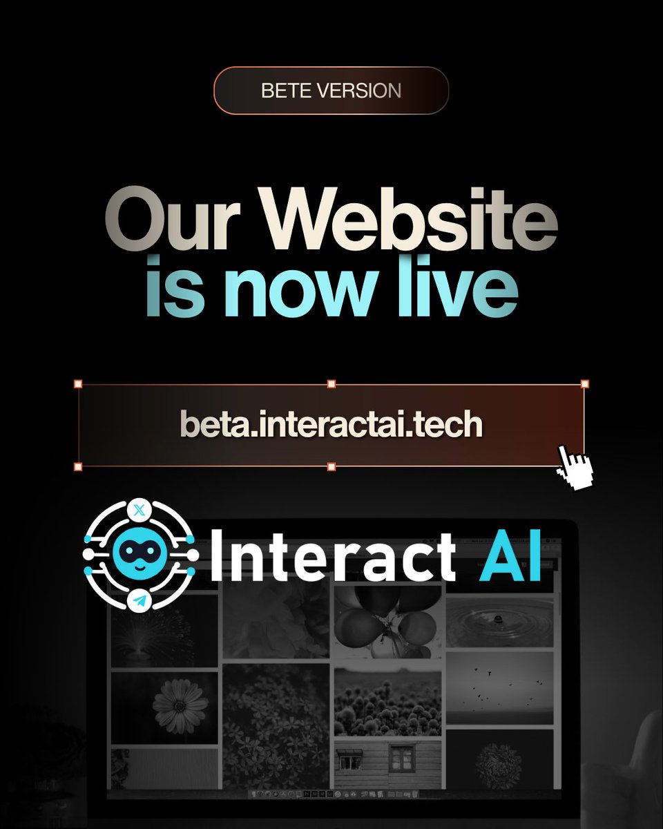InteractAI_Tech's tweet image. 🚀 We’re Live!
The beta version of our InteractAI app is now open for testing! 🎉
Explore AI-powered content creation, post scheduling, and all in one platform.
🔗 Start testing now: beta.interactai.tech
Your feedback will help shape the future of AI + Web3 automation. 🙌…