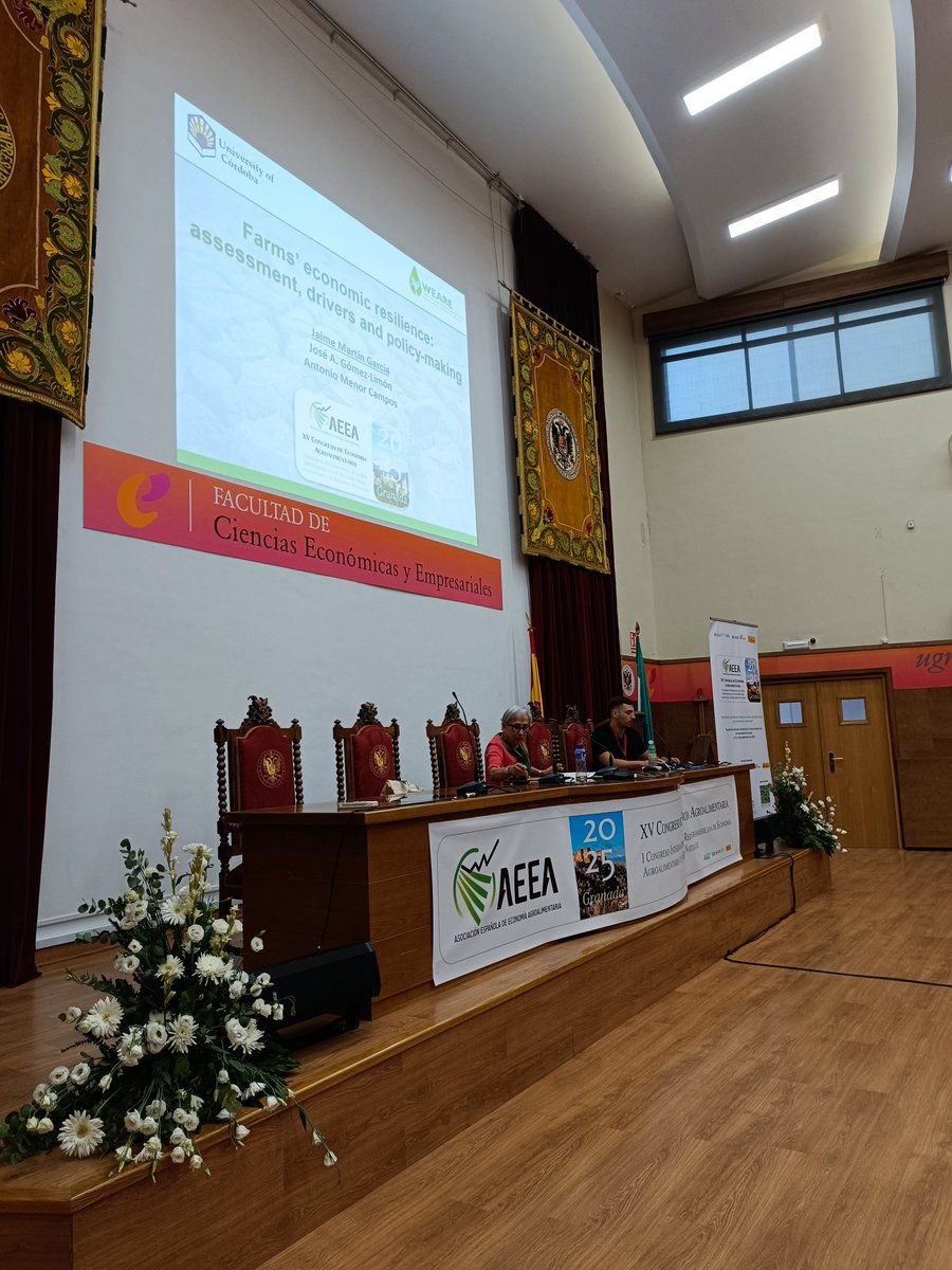 📣 Comenzamos el segundo día del #XVCongresoAEEA con una nueva sesión de comunicaciones paralelas 

#EconomiaAgroalimentaria