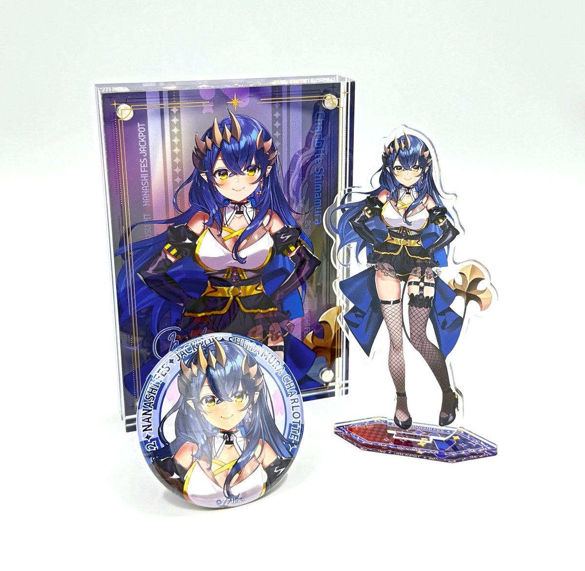 SPWN限定 島村シャルロットVTuber1/7フィギュア+ラバストななしいんく SPWN限定 島村シャルロットVTuber1/7フィギュア+ラバストななし