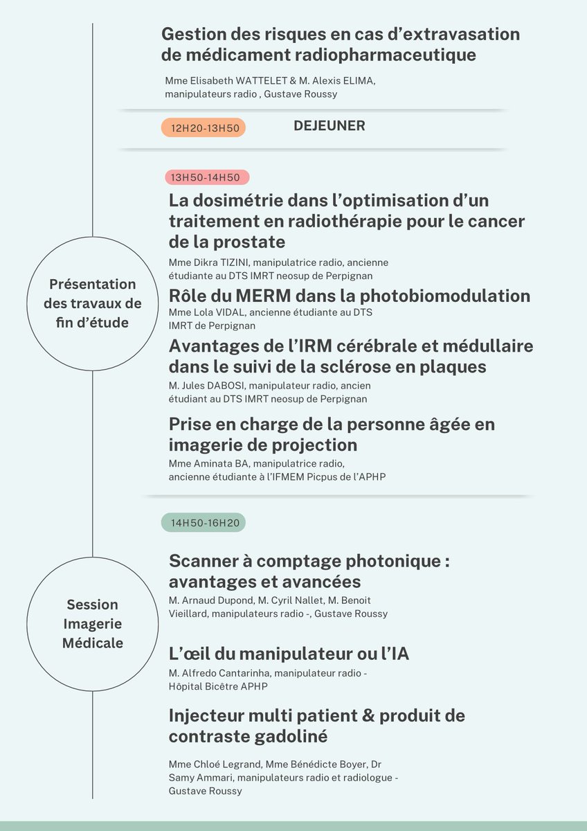 GRoussyEdu's tweet photo. 📍 À la Faculté de Médecine Paris-Saclay
👨‍⚕️ 👩‍⚕️ Manipulateurs en électroradiologie en poste, étudiants futurs manipulateurs, cadre médico-technique
⏲️ De 8h45 à 16h30 https://t.co/W9MKddXOHg