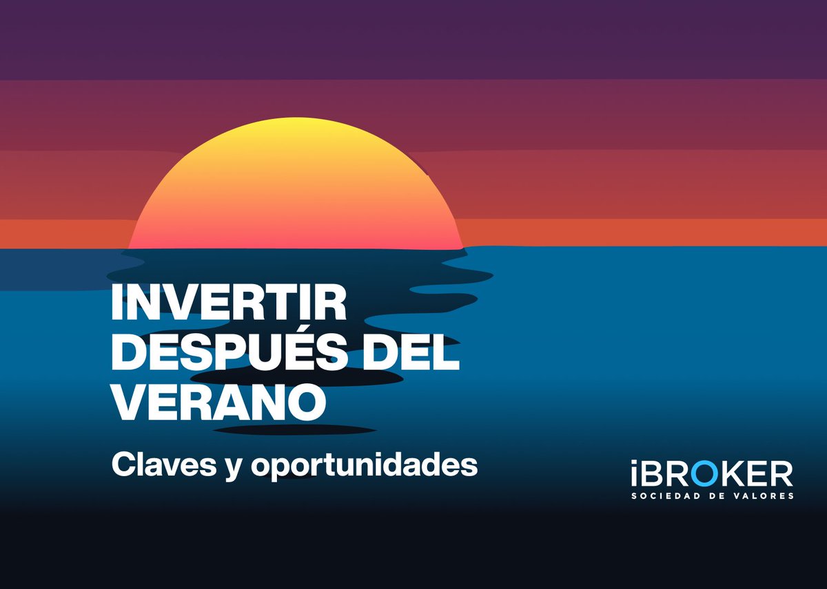 Inflación que aprieta, decisiones de tipos en el horizonte, tensiones geopolíticas que no dan tregua y un petróleo que amenaza con más volatilidad…  Después del verano, se abre un escenario lleno de retos pero también de oportunidades 👉blog.ibroker.es/invertir-despu…