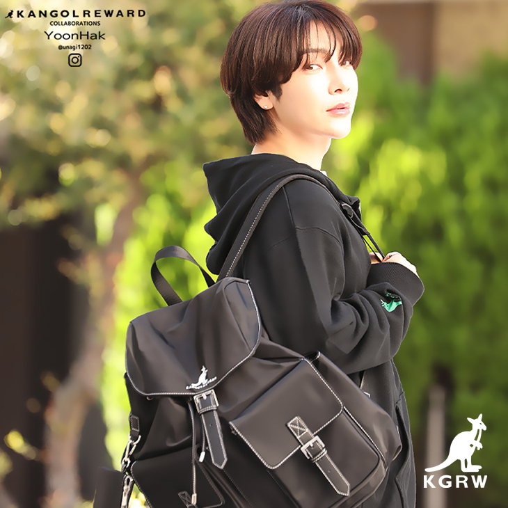 KANGOLREWARD's tweet photo. YoonHakさんとのコラボアイテム第2弾が
大好評予約受付中🤍🫧

ポーチが付いたバックパックは使い勝手抜群でおススメになります🌞

詳細・ご購入はコチラ👇
https://t.co/GFJzmAyQPF
#KANGOL #KANGOLREWARD #KGRW #カンゴール #YoonHak
@chyh1202 https://t.co/Igrj1bQIF6