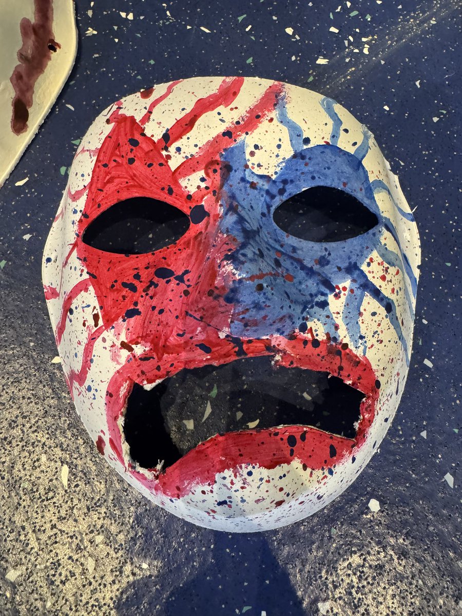 S3 have been working on Greek Theatre and have done an outstanding job of making their masks. <a href="/WhitehillSec/">Whitehill Secondary</a>