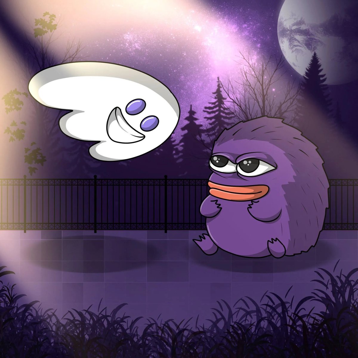 T0uch_ETH's tweet image. I won’t lie , I’ll be honest 
What attracted me to @monad was the Unique and beautiful purple colored Arts piece 

I just feel happy when I scroll and see the beautiful arts/pfps and banners created by the wonderful creators on Monad 💜😁😁. 

Credits to the Artists who made them…