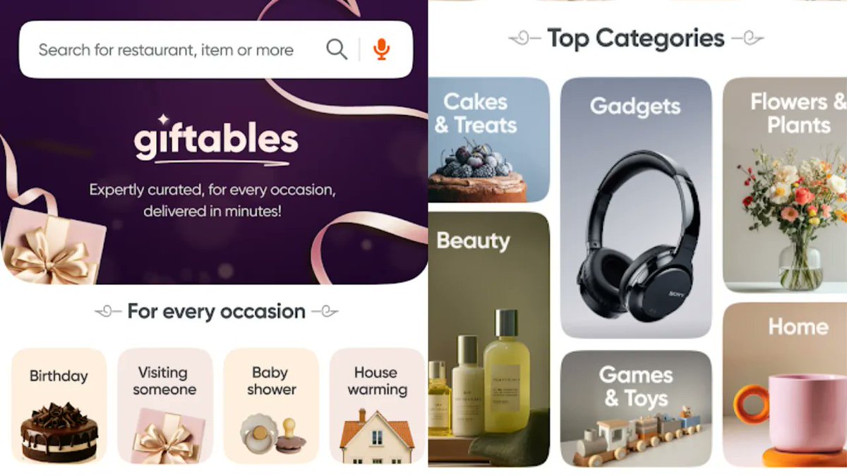 BestMediaInfo's tweet image. Swiggy unpacks ‘Giftables’ for instant gifting this festive season 

bestmediainfo.com/mediainfo/medi… 

#gifting #festiveseason #newfeature #Swiggy