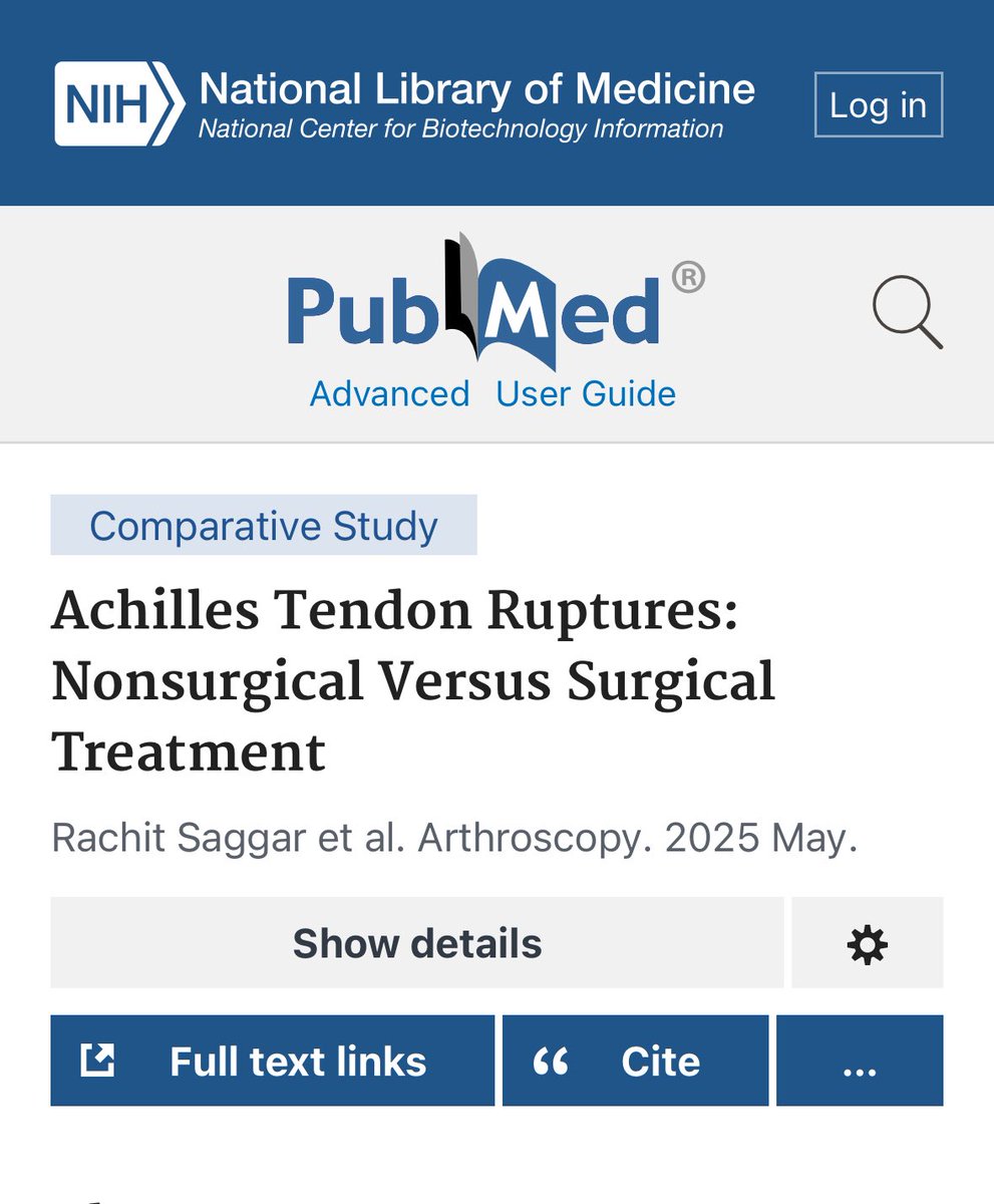 💥ATR’s💥

Surgical treatment reduces rerupture rates (2.3% vs 3.9% with nonsurgical management) and enables a faster return to work (19 days earlier on average) but carries risks such as wound infections, nerve injuries and deep vein thrombosis 🙌