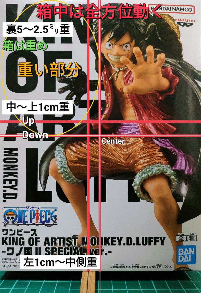 重心情報 ワンピース KING OF ARTIST MONKEY.D.LUFFY-ワノ国 Ⅱ