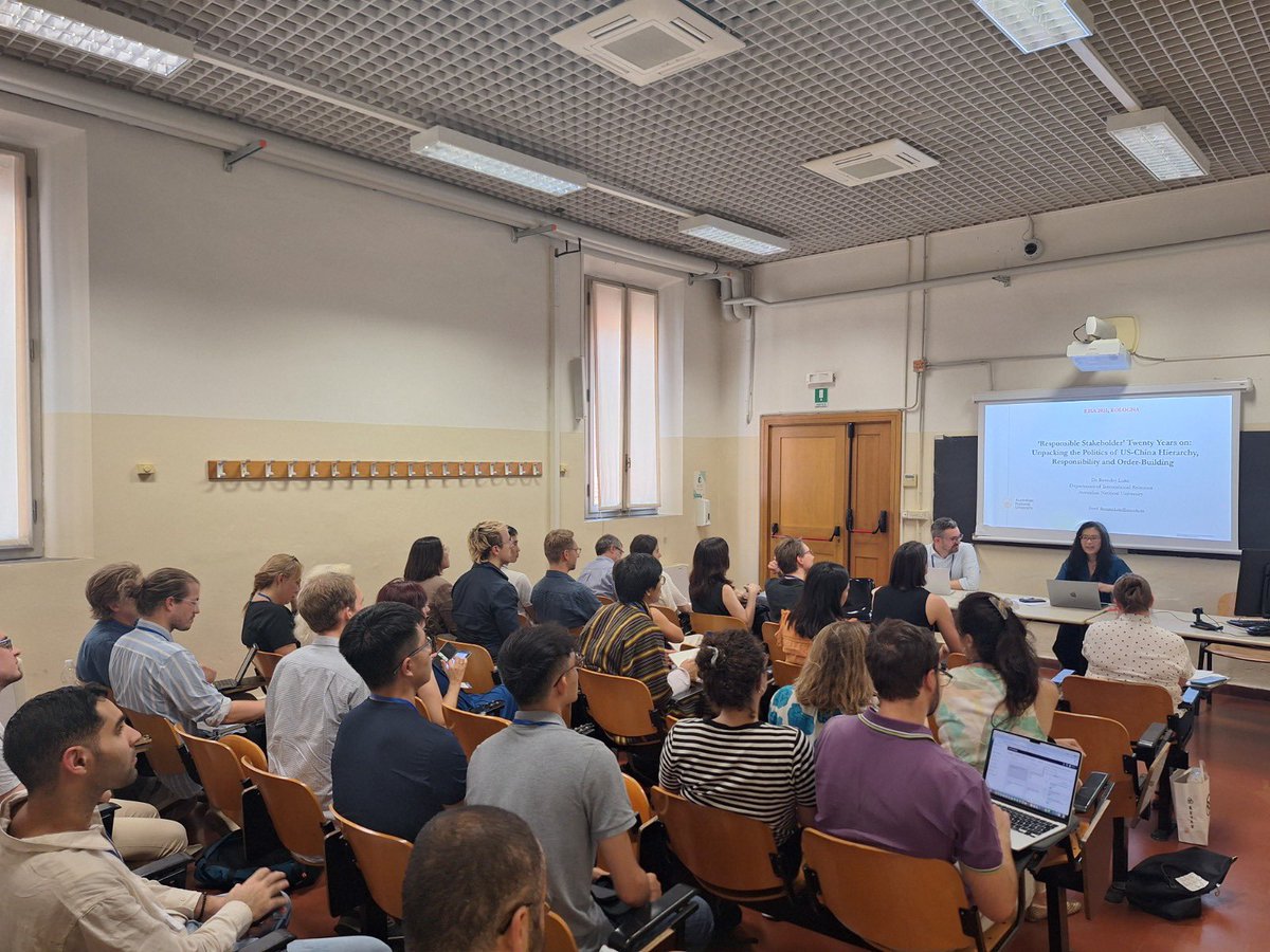 My first #EISAPEC2025 conference - what a fantastic time chairing, presenting and discussing papers. Lovely to connect with old friends, meet new ones and explore Bologna. Many thanks to section chairs <a href="/AnnaYGrzywacz/">Anna Grzywacz</a> and <a href="/GykQiao/">Guangyu Qiao-Franco</a>!