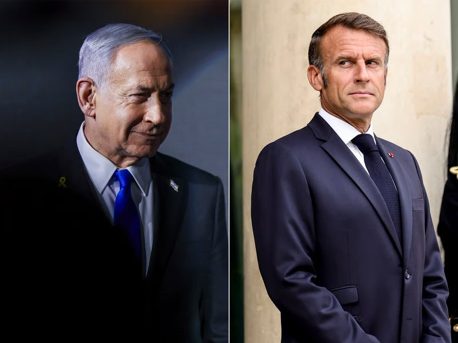 Emmanuel Macron qui pense qu'en diplomatie on peut obtenir le beurre, l'argent du beurre et le sourire de la fatma voulait effectuer une "visite surprise" en Israël, sur le ton du "embrassons-nous Folleville".
Benyamin Netanyahu lui a fait savoir qu'une telle visite n'avait aucun