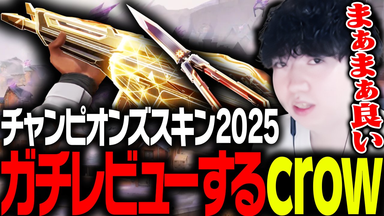 vi.crowさん 新たな道へ】与えられた仕事は完璧にこなす。仕事人crow集【VCT