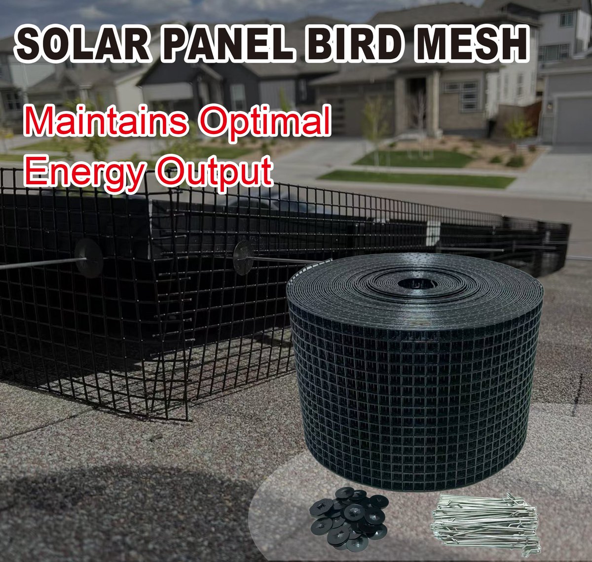 TIANYUZHANG123's tweet image. 🌟 Protect Solar Panels with Pauleen! 🌟
Tired of birds nesting under your solar panels? 🐦🚫

📞 Get Quote Now：
WhatsApp: +86 17367718578
Email: kevin@meshwiresuppliers.com
Free-standing station:meshwiresuppliers.com

#PauleenSolar #BirdMesh #SolarPanelProtection