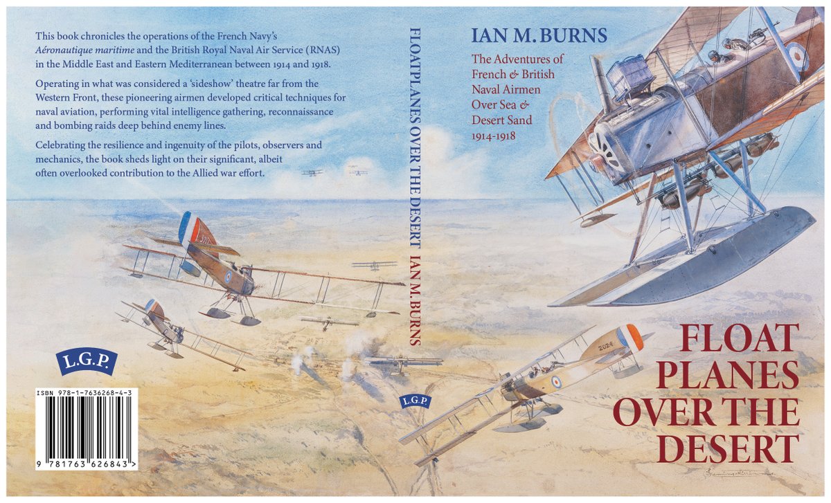 First review in for “Floatplanes Over The Desert”—“the most archivally grounded treatment yet of Anglo-French naval aviation in the Eastern Mediterranean and Middle East during WWI.” Full review by Carl J. Bobrow <a href="/smithsonian/">Smithsonian</a> on The Aerodrome forum 👉  theaerodrome.com/forum/showthre…