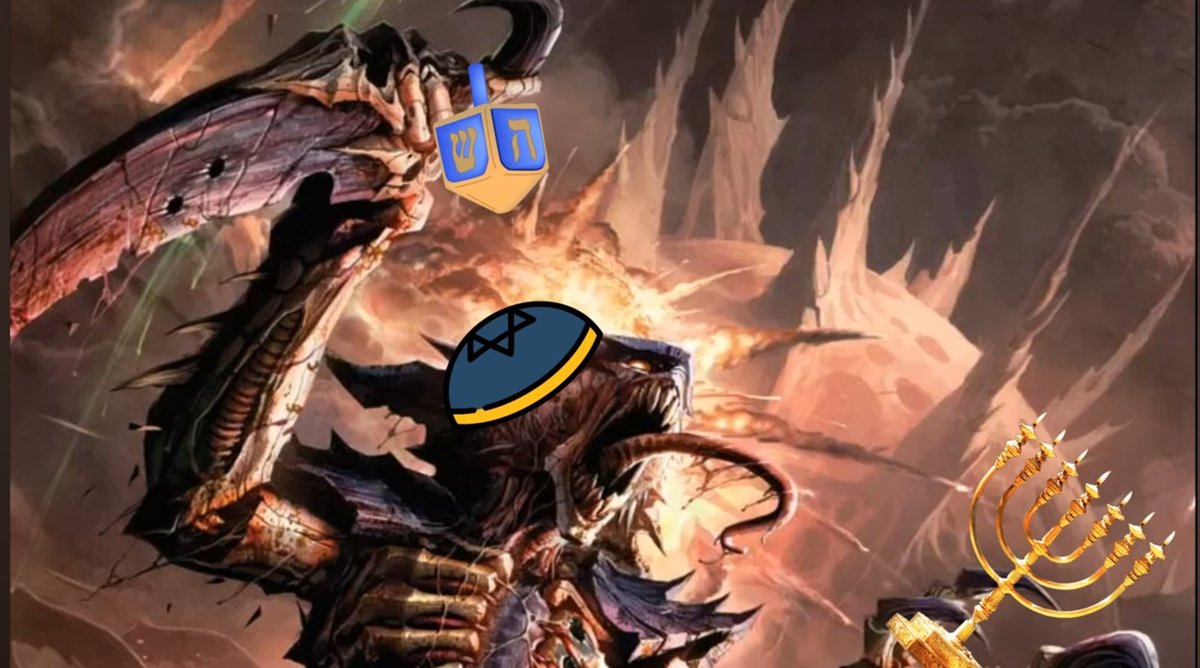 <a href="/Lorgarwasright/">Lorgar Aurelian</a> I was going to ask what dumb person thinks tyranids are the good guys, 

then I remembered that there are poeple who think tyranids represent Jews,