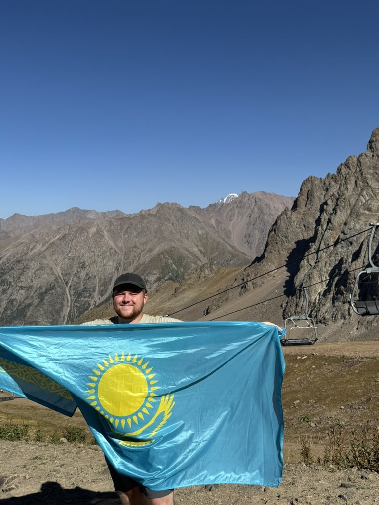 The Sweeper (@sweeperpod) on Twitter photo 🇰🇿🚌 Kazakhstan play Wales in a 2026 World Cup qualifier in Astana today - and there will be an away fan who has made a mammoth trip to be there!
Travel YouTuber John McAllister left Barry in late July & has travelled 5,000km overland to watch his country in action this evening! 🇰🇿🚌 Kazakhstan play Wales in a 2026 World Cup qualifier in Astana today - and there will be an away fan who has made a mammoth trip to be there!
Travel YouTuber John McAllister left Barry in late July & has travelled 5,000km overland to watch his country in action this evening!