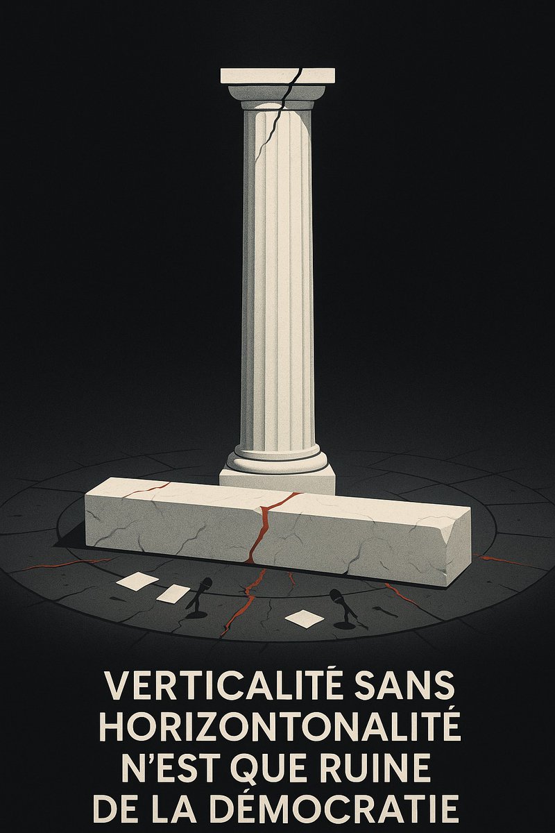 On évoque, à tout bout de champ, le besoin de « verticalité ».

👇 Ma tribune : « Verticalité sans horizontalité n’est que ruine de la démocratie »
linkedin.com/pulse/vertical…

Bonne lecture ! 

#autorité #démocratie #autonomie