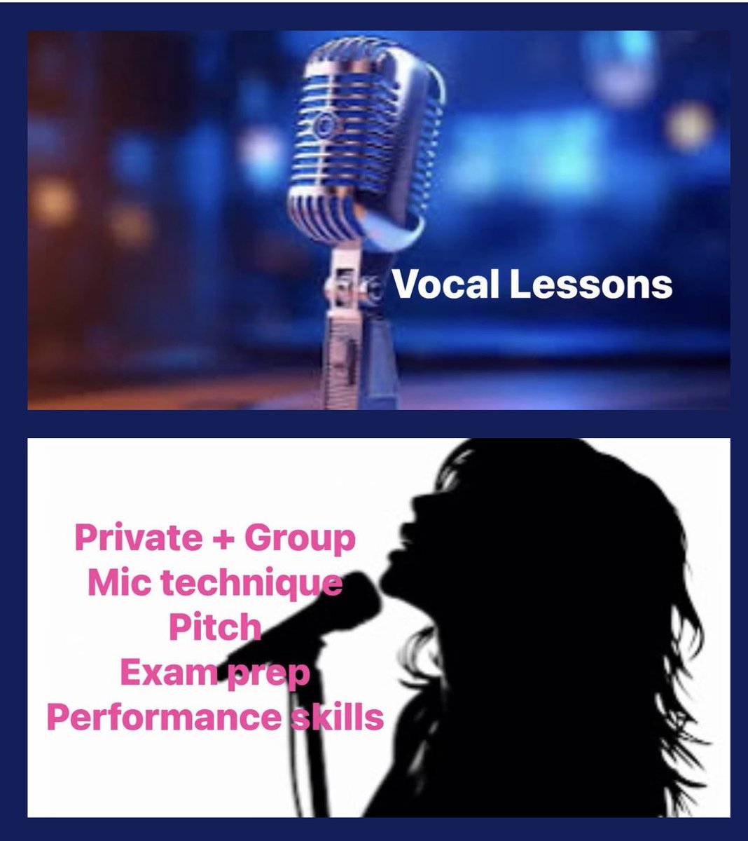 DMSMusicSchool's tweet image. Sing with DMS Knowle 🎤
For #Vocals #MicTechnique #ExamPrep #PerformanceSkills and #StagePresence 
Enrolling now 
E dorridgemusicschool@hotmail.com
dorridgemusicschool.com
@WestMids550 @BrumHour @SolihullLife @SolihullLive @Covhour @MumsnetTowers 
#MusicForLife with DMS - EST1985