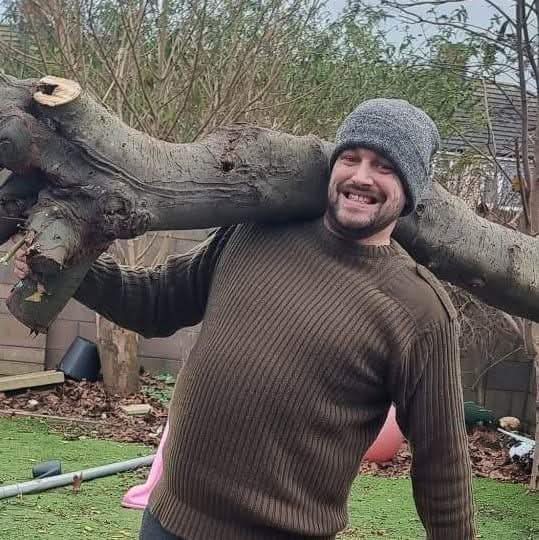 I have to say I am happiest when I am doing manual work like carrying half a tree on my shoulder that was a work out and free fire wood for the winter last year. Tree has regrown back so got more for this year too :)