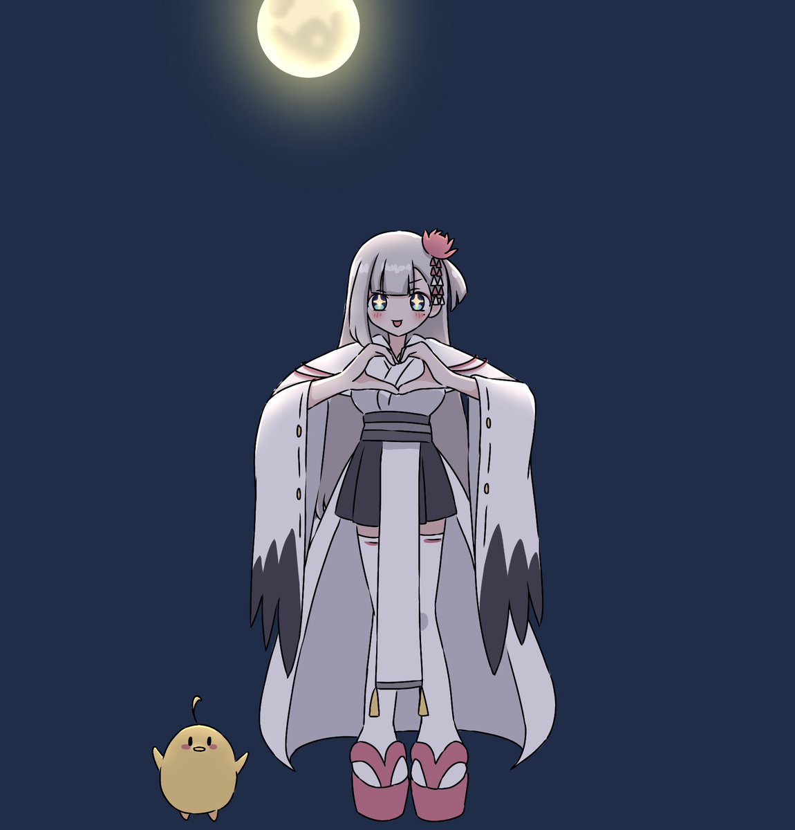 いまだけ月見食べ姉🌕🍔