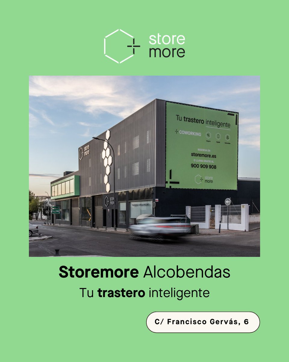 StoremoreES's tweet image. 📚 Septiembre no es solo la vuelta al cole.
Es también el momento en el que nacen los nuevos proyectos empresariales.
✔️ Almacenamiento inteligente para tu material, stock o documentación
✔️ Coworking moderno y flexible
✔️Accesos digitales y seguridad 24/7.