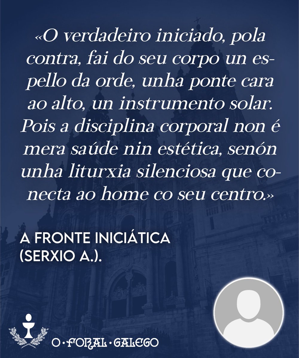 o_foral_galego's tweet image. «A fronte iniciática». Por Serxio A.

Podes ler o artigo no noso sitio:
oforalgalego.substack.com/p/a-fronte-ini…

•
•
•
#galicia #galiza #galeguismo #nacionalismo #tradicionalismo #actualidade #Politica #Economía #antiglobalismo #oforalgalego
