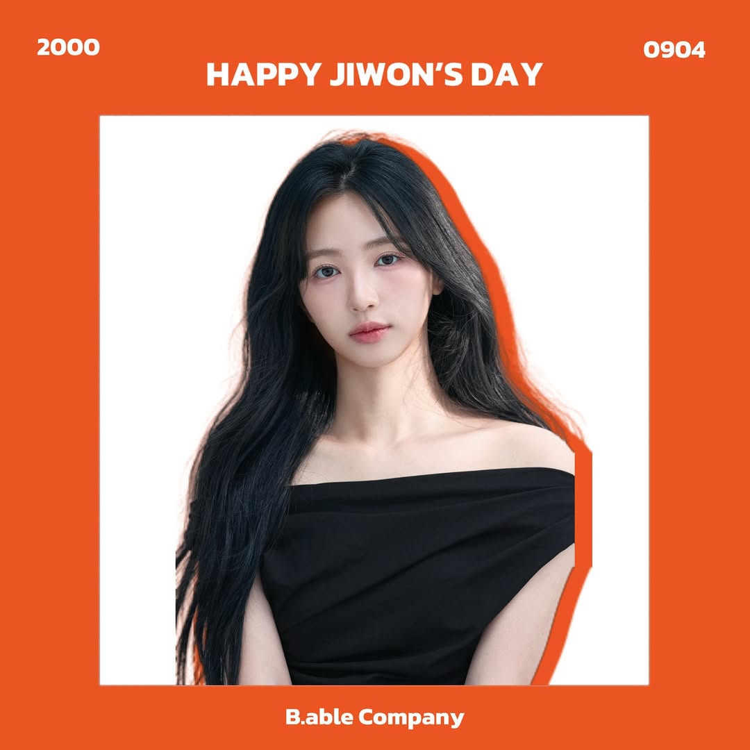 cherrygirls_9's tweet image. [250904] B.able Company (@/b.able.company_official) IG post with Jiwon

"[HUH JIWON] Happy Birthday🎉
Today, September 4th, is artist Huh Jiwon's birthday🎂"

#JIWON #지원
#HUHJIWON #허지원
#CherryBullet #체리블렛