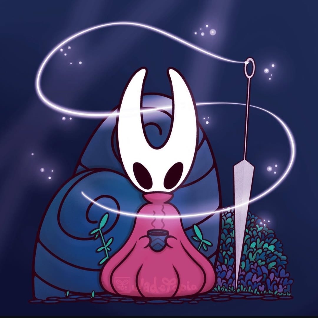 jadetopia_'s tweet image. Happy #Silksong Day everyone!!
It’s finally happening and I can hardly believe it. While we count down to 3pm, here’s a little throwback fanart...