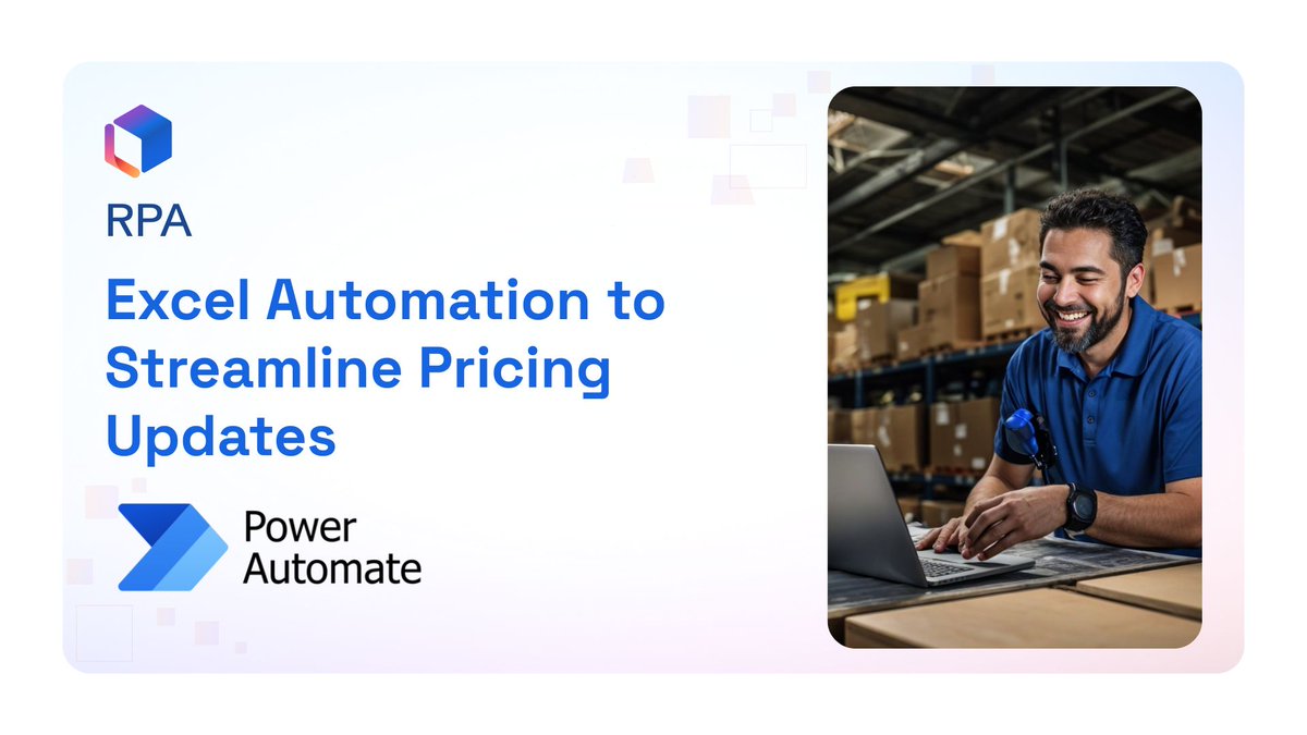 KanerikaSoft's tweet image. Still spending hours on manual pricing updates?
Kanerika’s Power Automate bot speeds up Excel workflows,
cuts errors, and sends instant email summaries.
Save time and boost accuracy today!
Watch demo: buff.ly/RZLUsIX
#ExcelAutomation #PowerAutomate