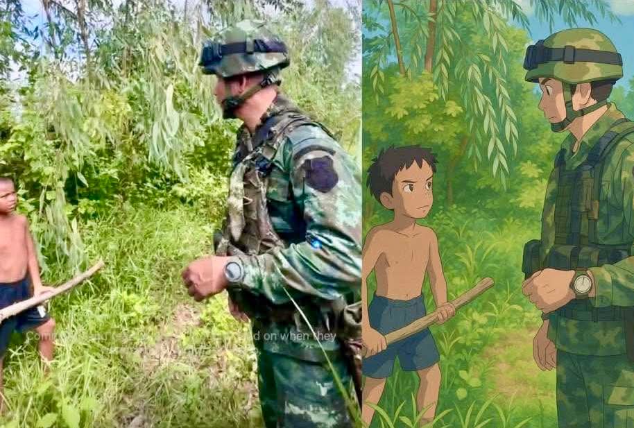 the viral image that was posted on social media today....