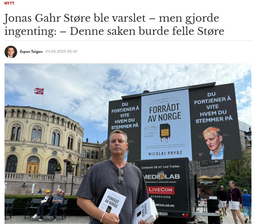 Denne saken er helt vill. Jonas Gahr Støre og Jan Christian Vestre ble begge varslet personlig om at salget ville føre til pågripelse, forfølgelse og tortur av demokratiforkjempere. Likevel gjorde de ingenting.