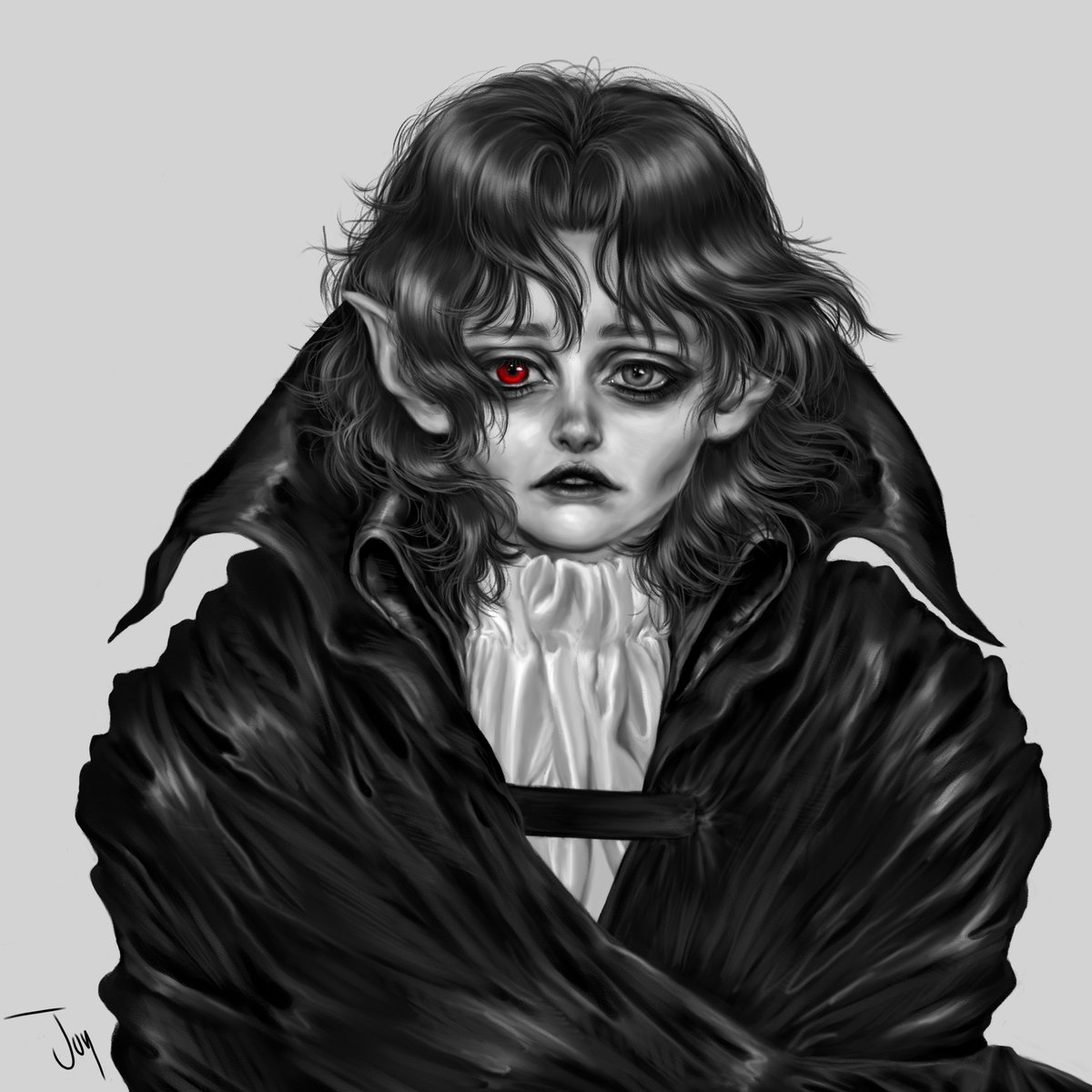 Good Hunter 'me' 🦇 #JoyArtcore #bloodborne #Dhampir