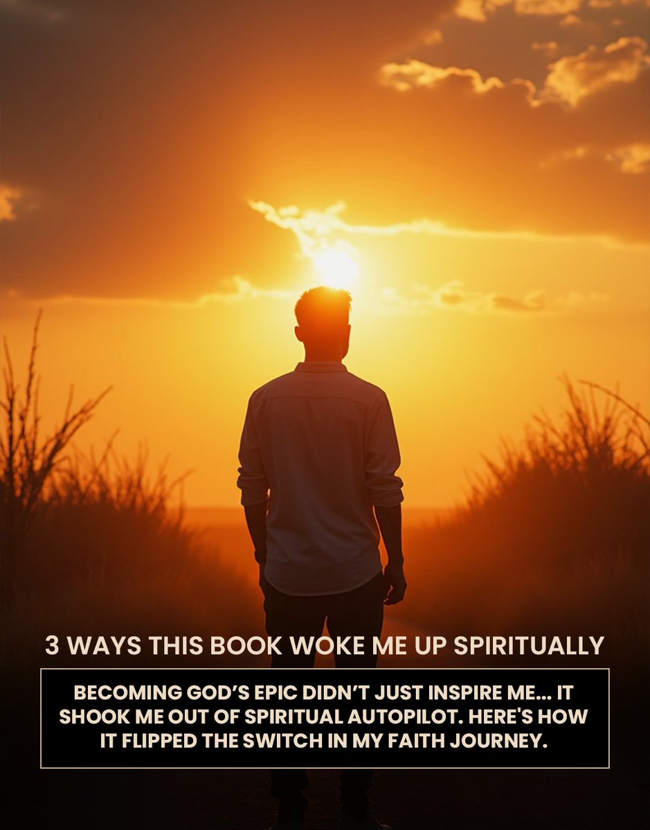 BillyMurch51358's tweet photo. I didn’t realize how spiritually stuck I was until Becoming God’s Epic put a mirror in front of me.
This book woke me up in ways I didn’t know I needed.

#billymmurchisonjr #becominggodsepic #faithawakening #spiritualgrowthjourney #reconnectwithgod #bookstagramfaith https://t.co/mIQt0O1Te2