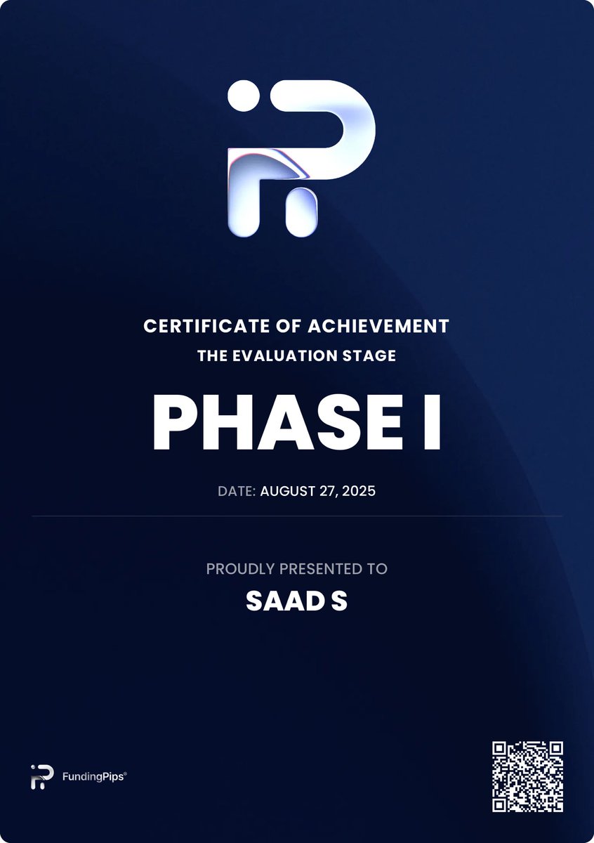 Ssk_Trades's tweet image. Passed @fundingpips 2 Step Evaluation! 🫠

#fundedtrader #TradingCommunity #Fundingpips