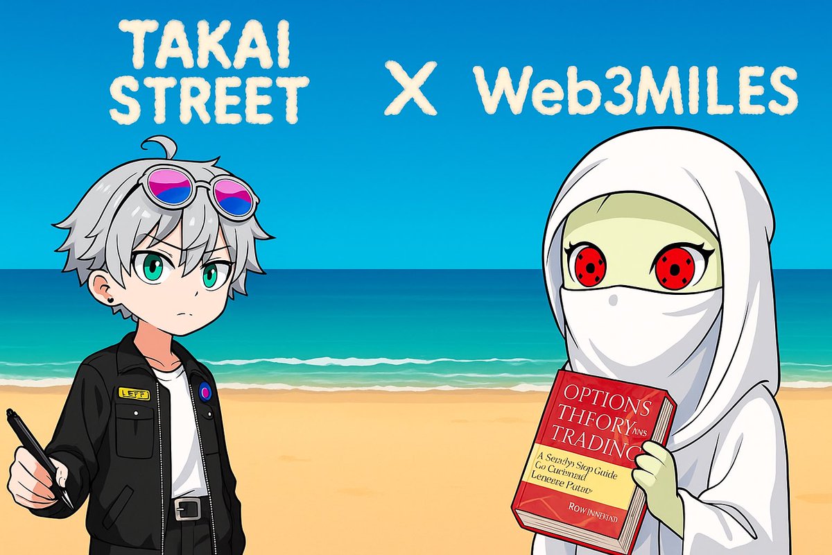 Web3Miles (@web3miles_) on Twitter photo Raffling 2 OG and 7 FCFS spots for <a href="/TakaiStreet/">TakaiStreet</a>
Requirements:
1️⃣ like and retweet this post x.com/takaistreet/st…
2️⃣ Drop a comment
3️⃣ Tag 2 frens
Total Supply: 6665
Price:
OG - FREE
FCFS - FREE
Public - FREE
Mint Date: 17 September
Blockchain: ETH Raffling 2 OG and 7 FCFS spots for <a href="/TakaiStreet/">TakaiStreet</a>
Requirements:
1️⃣ like and retweet this post x.com/takaistreet/st…
2️⃣ Drop a comment
3️⃣ Tag 2 frens
Total Supply: 6665
Price:
OG - FREE
FCFS - FREE
Public - FREE
Mint Date: 17 September
Blockchain: ETH
