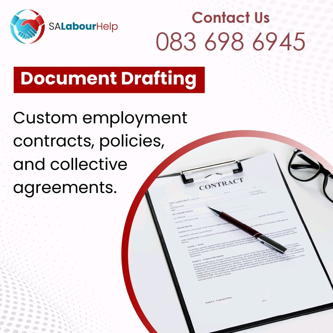 Pages_Potties's tweet image. Ensure your workplace sails smoothly with professionally drafted contracts and policies. Your success starts with strong foundations! 📜 #BusinessGrowth #LabourHelp #Contracts #Mokopane