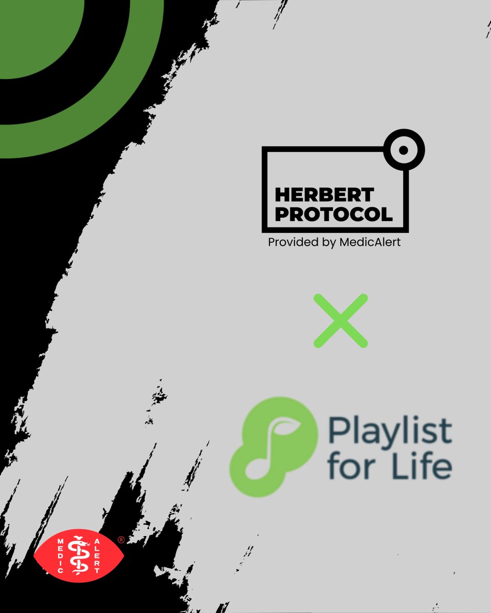 HerbertProtocol's tweet image. The Herbert Protocol is proud to be partnered with Playlist for Life!
#dementia #playlistforlife #herbertprotocol