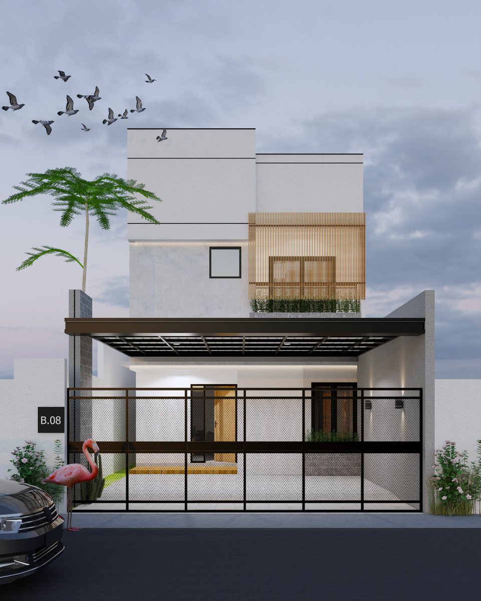 haryadanuu's tweet photo. Desain rumah di Yogyakarta dengan konsep minimalis modern, https://t.co/wbq8OdHbXu