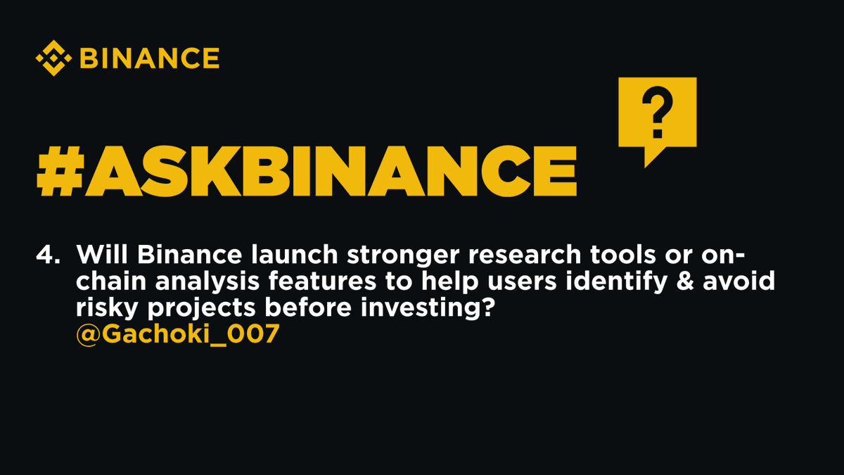 4. Yes! Binance always encourages users to learn about tokenomics as part  of getting involved in crypto. We recently introduced first-of-its-kind  Locked Addresses and Platform Concentration Indicator, to promote greater  token transparency