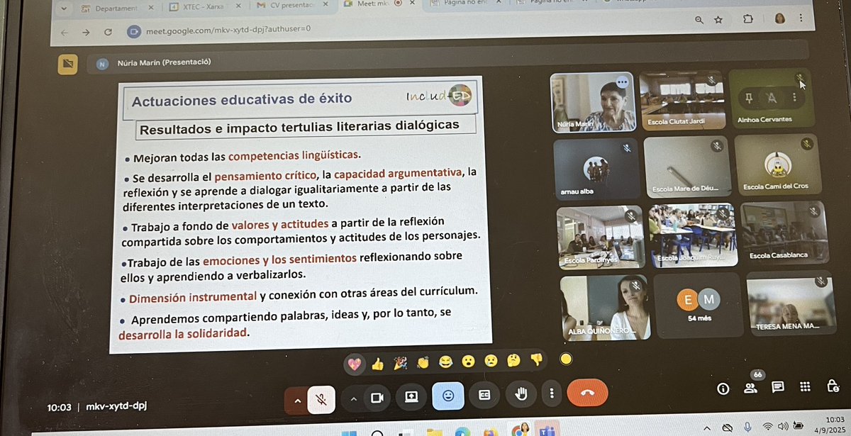 Més de 350 persones apuntades a la formació de CdA per totes les escoles de Catalunya. Volem començar aquest curs coneixedors de les millors evidències científiques d’impacte social i aconseguir l’èxit escolar per tot l’alumnat.
<a href="/odisseaeducacio/">odissea.educacio</a> 
<a href="/CdaXarxa/">Xarxa CdA</a>