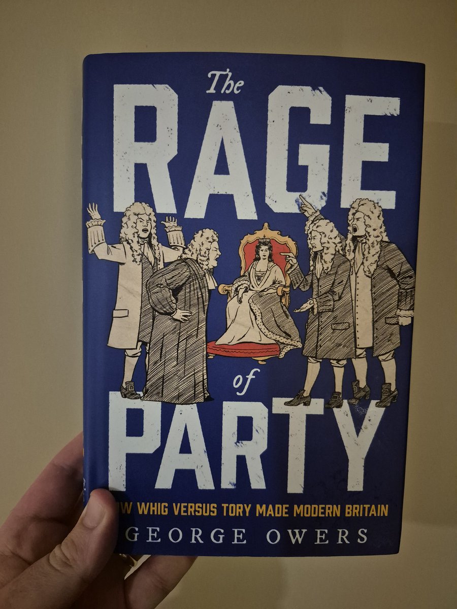 The day is here. After 2 years of toil, in the midst of a job &amp; raising 2 small sons, 'The Rage of Party: How Whig Versus Tory Made Modern Britain' publishes today. To mark the occasion I have a treat...a totally revamped 'Political Compass: Rage of Party' quiz (see next tweet)