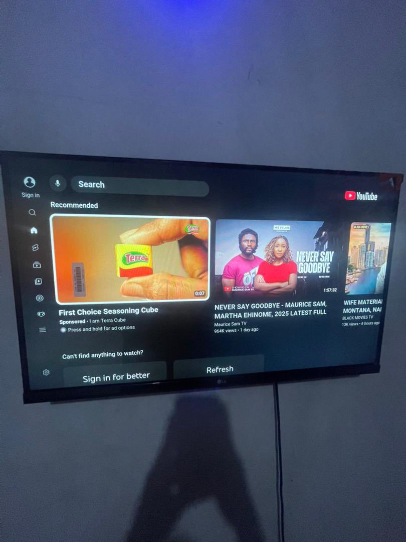 32 inch almost brand new 
150k 
Benin City