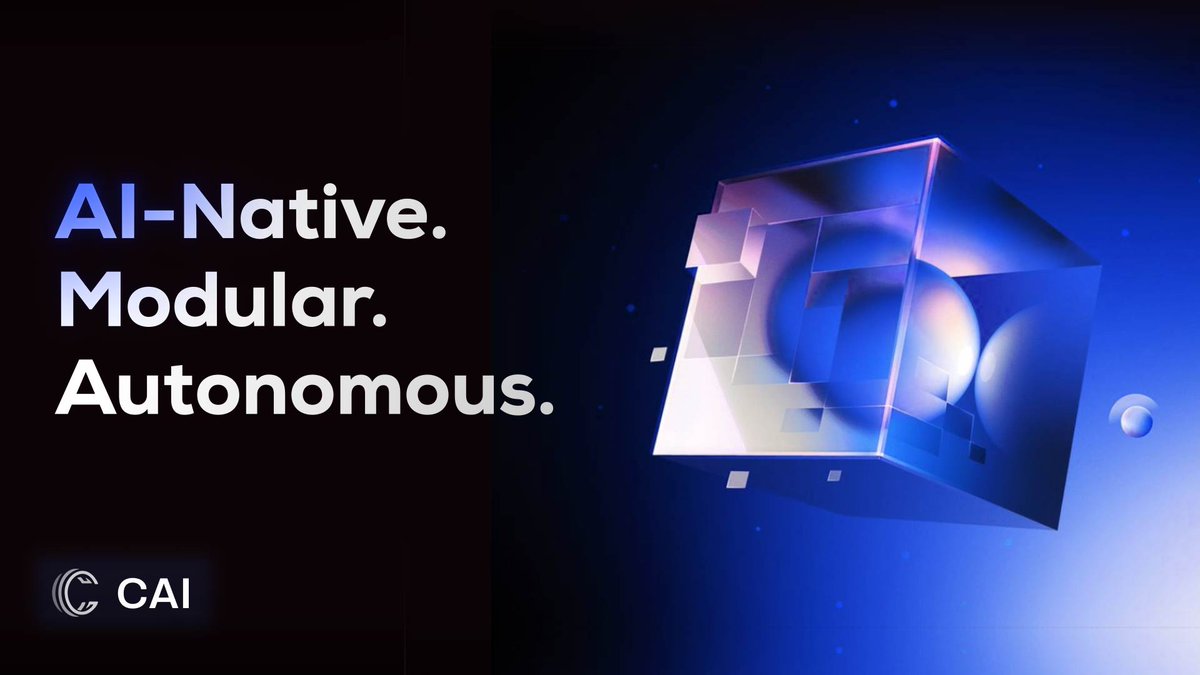CAI_protocol's tweet image. The real power of #AIAgents? Autonomy. CAI enables AI agents to self-manage, self-adapt, and self-scale in dynamic environments, from decentralized finance to virtual economies. This is how AI evolves.