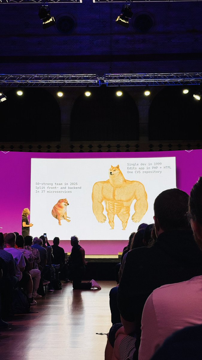 manoj_g33k's tweet image. Oh, to hear DHH rant about the state of modern software engineering 😄

#RailsWorld