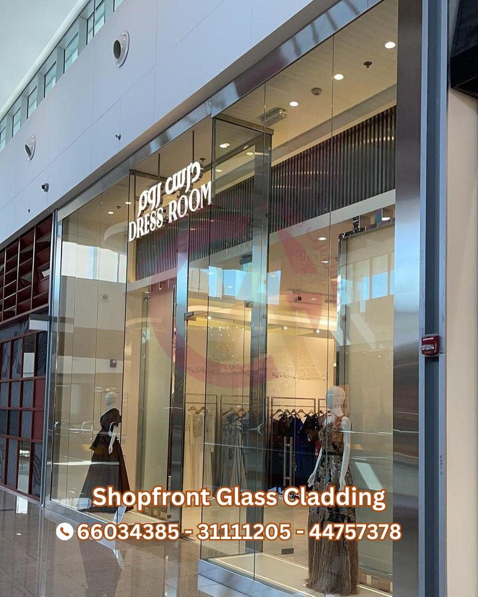 GlassArt_q's tweet image. Transform your business exterior with sleek, modern glass cladding that enhances your brand image and attracts customers.
#GlassCladding #ShopfrontDesign #ModernFacade #CommercialInteriors #ArchitecturalGlass #RetailDesign #FacadeDesign #GlassWork #StoreFrontMakeover