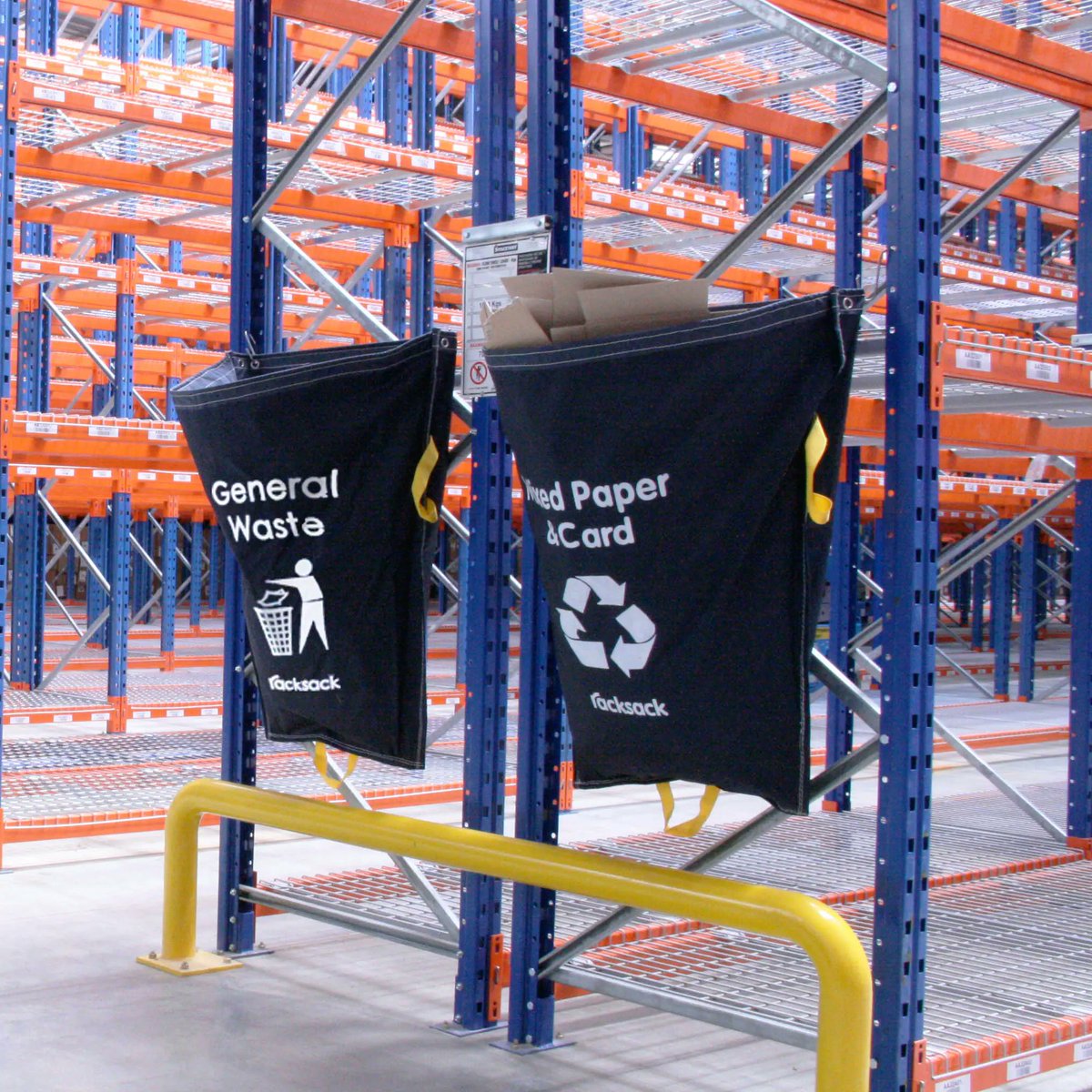 🚮 Zero Waste Week is here, and at HSE Store we’re championing practical wins that cut waste on the warehouse floor.

Our Racksack range helps teams sort, segregate, and streamline waste at source—saving space, time, and money while boosting recycling rates.

Why Racksack for